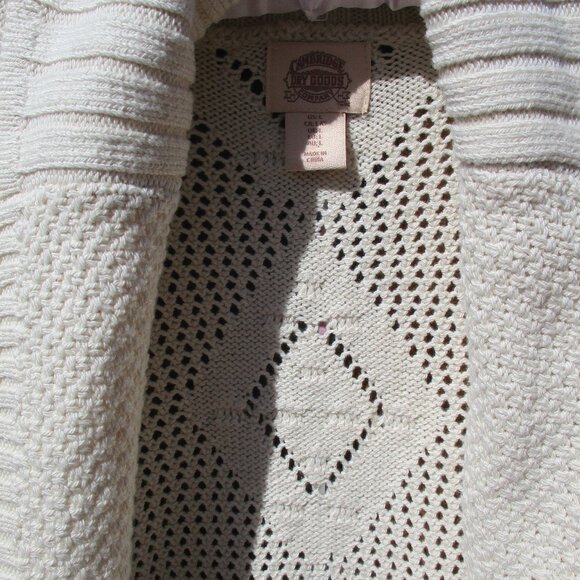 NEW Cambridge Dry Goods Open Front Cardigan NWT - Picture 5 of 7